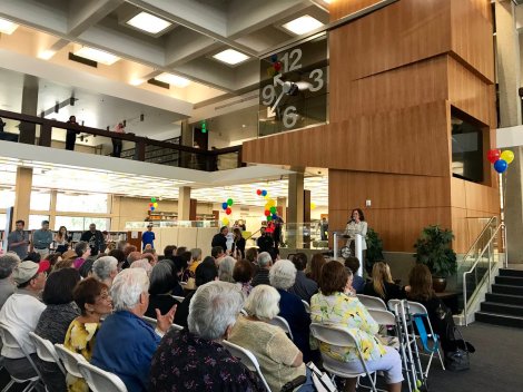 Library Opening - Cindy